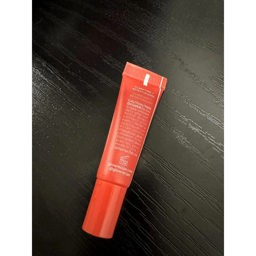 Glow Recipe Strawberry Smooth BHA + AHA Salicylic Acid Serum • 0.16 Fl Oz SEALED
